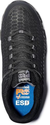 Timberland PRO Men's Powertrain Sport Alloy Safety Toe Static Dissipative Athletic Industrial Work Shoe, Black/Grey-2024 New, 12 in Saudi Arabia