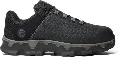 Timberland PRO Men's Powertrain Sport Alloy Safety Toe Static Dissipative Athletic Industrial Work Shoe, Black/Grey-2024 New, 12 in Saudi Arabia