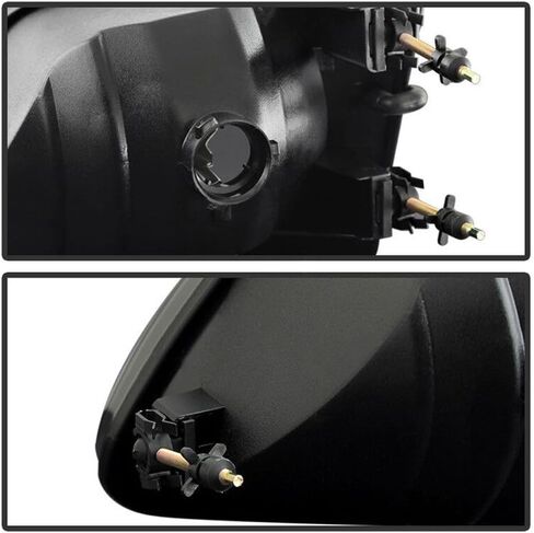 [4pc الدخان الأسود لفورد للوسائط 97-02 لـ F150 97-03 & Heritage 04 لـ F250 97-99+مصابيح مصابيح الإشارة السائق والركاب الجانبي للركاب. in Kuwait