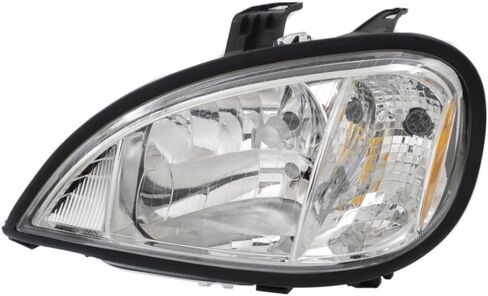 2pcs Headlight Left Right Side Clear Lens Headlamp for Freightliner for Columbia 112 04-14 & 120 04-15 & Base 11-14 Without Bulb(S)-Assembly (2) Headlights 8885201 13183849 in Saudi Arabia
