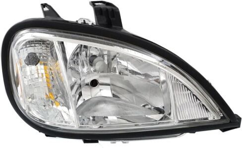 2pcs Headlight Left Right Side Clear Lens Headlamp for Freightliner for Columbia 112 04-14 & 120 04-15 & Base 11-14 Without Bulb(S)-Assembly (2) Headlights 8885201 13183849 in Saudi Arabia