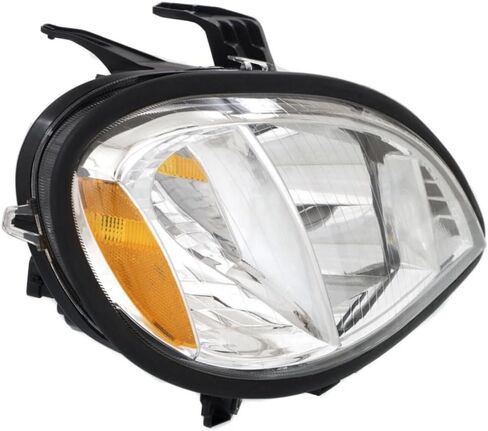 2pcs Headlight Left Right Side Clear Lens Headlamp for Freightliner for Columbia 112 04-14 & 120 04-15 & Base 11-14 Without Bulb(S)-Assembly (2) Headlights 8885201 13183849 in Saudi Arabia