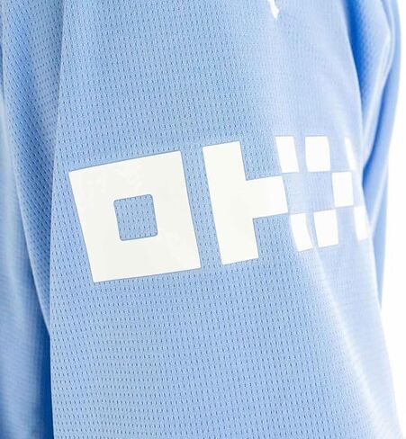 Puma Kids Boys MCFC Crew Neck Short Sleeve Home Jersey Replica Casual - Blue in Saudi Arabia