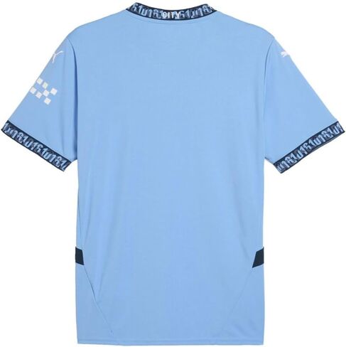 Puma Kids Boys MCFC Crew Neck Short Sleeve Home Jersey Replica Casual - Blue in Saudi Arabia