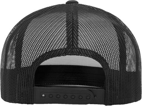 Yupoong 5-Panel YP Classic Trucker Cap | High Profile Flat Visor Snapback | OSFM | Bulk Packs Available in Kuwait
