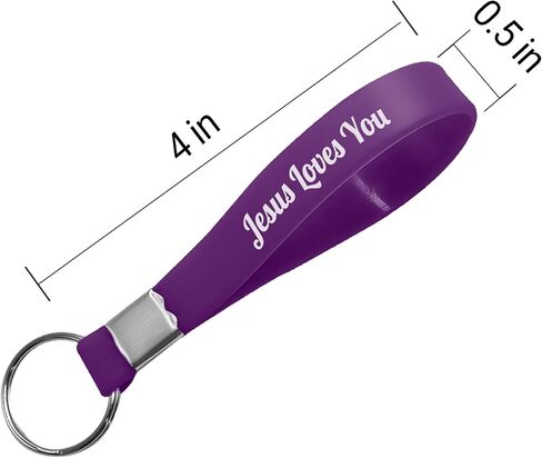 Custom Silicone Keychains -10/30/50/100 pack Customized Key Rings for Cellphone Backpack for Men Women Teens in Kuwait