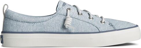 Sperry Women's Crest Vibe Seasonal Sneaker, Pink Stripe, 6 in Saudi Arabia