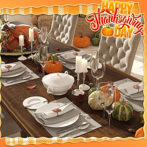 WILLBOND 12 Pcs Turkey Bird Gold Napkin Ring Thanksgiving Turkey Napkin Ring Fall Metal Napkin Holders Gold Serviette Buckles for Thanksgiving Autumn Halloween Turkey Theme Party Table Celebration in Saudi Arabia