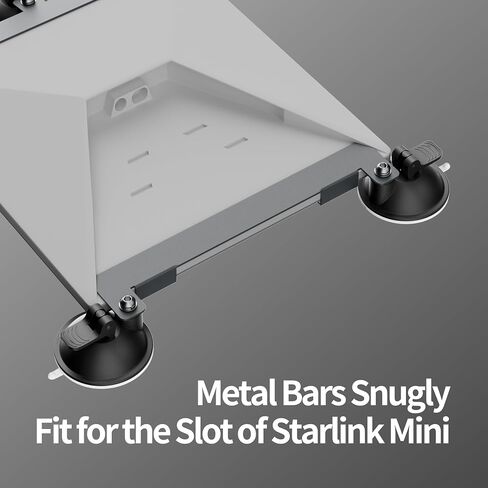 Starlink Mini Mount, Starlink Mini Suction Cup Mount, Sunroof Mount for Starlink Mini, Starlink Mini Mount Car Work with Original Kickstand, Car/Window Roof Mounting Kit Accessories in Saudi Arabia