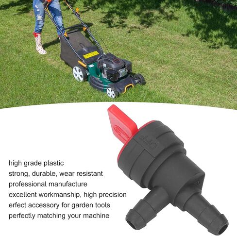 Topincn 8pcs 1/4in الوقود قطع صمام 90 درجة إغلاق صمام الصمام المستقيم من أجل MTD ل Cub Cade Fuel Gas 1/4 90 درجة صمام Cutoff Petcock in Saudi Arabia
