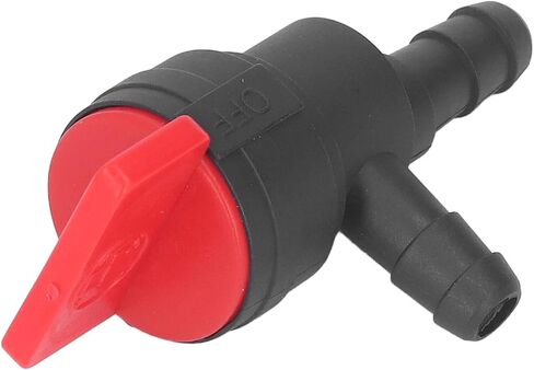 Topincn 8pcs 1/4in الوقود قطع صمام 90 درجة إغلاق صمام الصمام المستقيم من أجل MTD ل Cub Cade Fuel Gas 1/4 90 درجة صمام Cutoff Petcock in Saudi Arabia