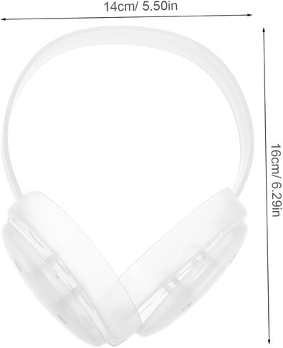 4Pcs Foldable Earmuff Skeleton Kit Ear Warmer Frame for DIY Earmuff Supplies Lightweight Insulated Design for Adults for Winter Cold Protection in Kuwait