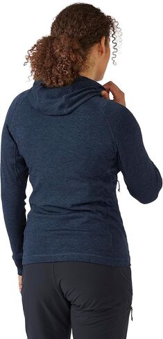 Rab Women's Nexus Hoody - Full-Zip Lightweight Fleece Jacket for Hiking & Climbing in Saudi Arabia
