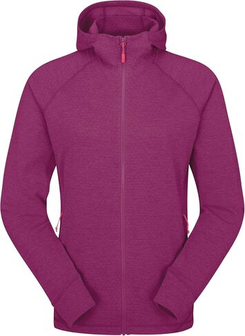 Rab Women's Nexus Hoody - Full-Zip Lightweight Fleece Jacket for Hiking & Climbing in Saudi Arabia