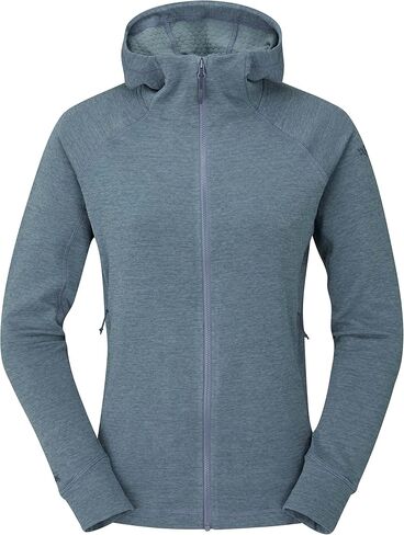 Rab Women's Nexus Hoody - Full-Zip Lightweight Fleece Jacket for Hiking & Climbing in Saudi Arabia