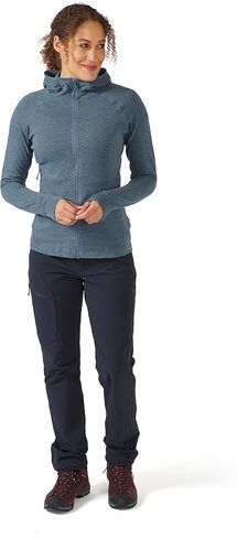 Rab Women's Nexus Hoody - Full-Zip Lightweight Fleece Jacket for Hiking & Climbing in Saudi Arabia