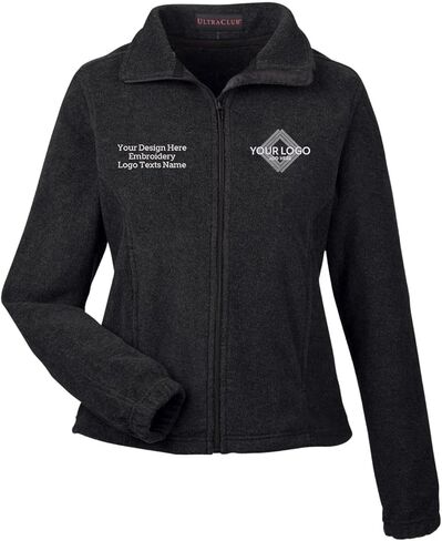 INK STITCH Women 8481 Custom Embroidery Add Logo Texts Iceburg Warm Full zip Fleece Jackets in Saudi Arabia