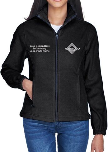 INK STITCH Women 8481 Custom Embroidery Add Logo Texts Iceburg Warm Full zip Fleece Jackets in Saudi Arabia