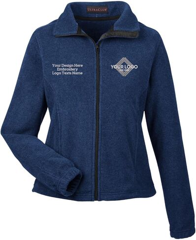 INK STITCH Women 8481 Custom Embroidery Add Logo Texts Iceburg Warm Full zip Fleece Jackets in Saudi Arabia