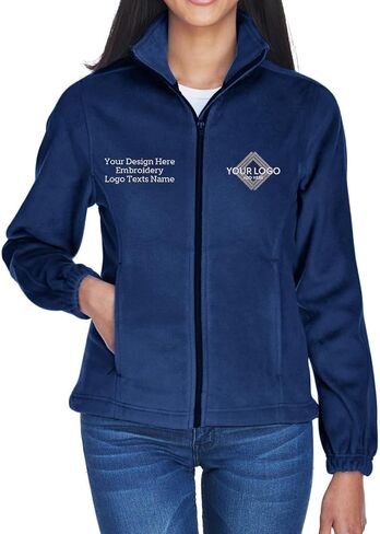 INK STITCH Women 8481 Custom Embroidery Add Logo Texts Iceburg Warm Full zip Fleece Jackets in Saudi Arabia