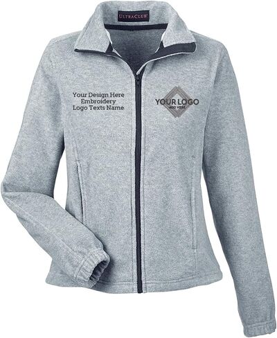 INK STITCH Women 8481 Custom Embroidery Add Logo Texts Iceburg Warm Full zip Fleece Jackets in Saudi Arabia