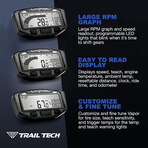 Trail Tech Vapor Kit ، KTM ، HusQ ، 2019-2021 Gasgas (2021 and Up) ، Black ، (752-109) in Saudi Arabia