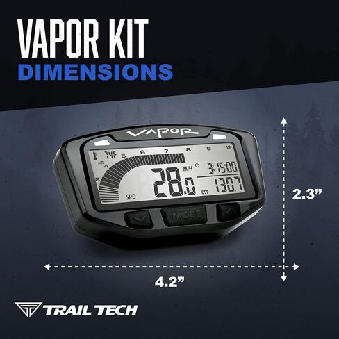 Trail Tech Vapor Kit ، KTM ، HusQ ، 2019-2021 Gasgas (2021 and Up) ، Black ، (752-109) in Saudi Arabia