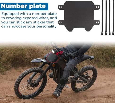 Autovic لـ Talaria XXX Dirt Bike Light Light Bar متوافق مع Sur-Ron Segway Motorcycle Leadlight Slip و Play in Kuwait