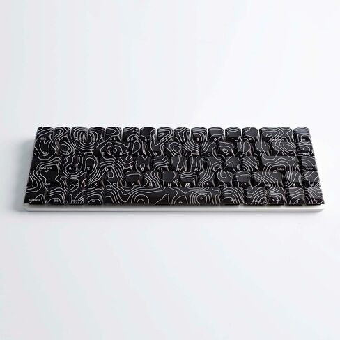 YMDK 127 Ultra-slim Mac Style Mx Low Profile Dye Sub PBT Keycaps for Mx 61 64 68 75 84 87 96 108 Layout Mechanical Keyboard in Saudi Arabia