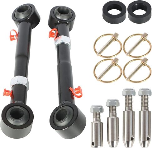 2.5-6 Lifts Front Sway Bar Links Disconnects Replacement for Jeep Wrangler JK JKS 2007-2018 JP-FS01-ZH in Saudi Arabia