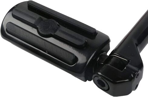 TCMT Black 1.25" 3.2cm Adjustable Highway Foot Pegs Footpeg Footrest Fits For Harley Touring Road King Street Glide Road Glide Electra Glide Softail Sportster Dyna with 1.25" Engine Guards in Saudi Arabia