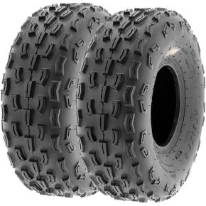 زوج من 2 Sunf A029 ATV UTV 20X7-8 20X7X8 TRACK XC KNOBBY TIRES ، 6 PR ، بلا أنبوب in Saudi Arabia