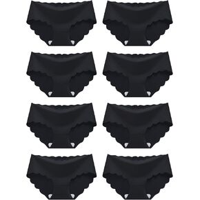 Teen Girls Seamless Panties Tagless Plain Soft Underwear Pack of 8 Multipack in Saudi Arabia