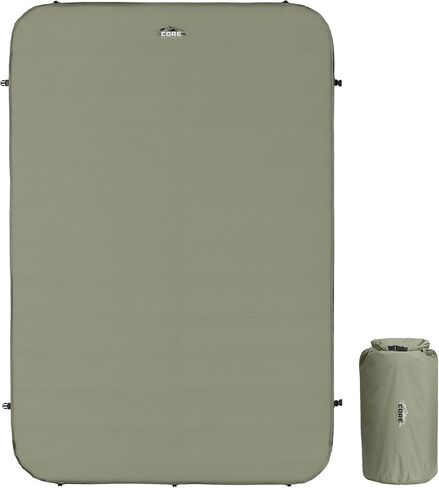 CORE Self Inflating Camping Bed | Perfect Blow Up Mattress for Travel Car Camping & Outdoor Use | Air & Foam Filled Inflatable Sleeping Pad for Adults in Saudi Arabia