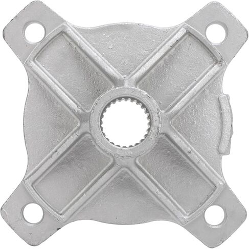 24T Spline Rear Axle Wheel Hubs 24T Spline 4 Stud Rear Axle Wheel Hub Replacement Part Silver for Quad Bike ATV Kart in Saudi Arabia