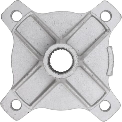 24T Spline Rear Axle Wheel Hubs 24T Spline 4 Stud Rear Axle Wheel Hub Replacement Part Silver for Quad Bike ATV Kart in Saudi Arabia