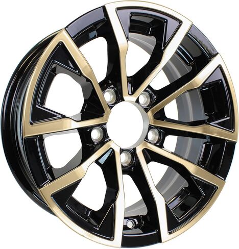 Ecustomrim مصنوع من الذهب ألومنيوم مقطورة العجلة 14x5.5 14 "طراز الحافة 5 العروة على 4.5" حافة المركزية in Saudi Arabia