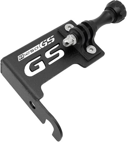 ruixingdianzishangwu Compatible with GSA R 1200 1250 GS LC HP Adventure Motorcycle CNC Front Left Camera Support Bracket Gopro Mount Bracket(R1200GS Black) in Kuwait