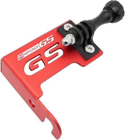 ruixingdianzishangwu Compatible with GSA R 1200 1250 GS LC HP Adventure Motorcycle CNC Front Left Camera Support Bracket Gopro Mount Bracket(R1200GS Black) in Kuwait