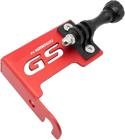 ruixingdianzishangwu Compatible with GSA R 1200 1250 GS LC HP Adventure Motorcycle CNC Front Left Camera Support Bracket Gopro Mount Bracket(R1200GS Black) in Kuwait