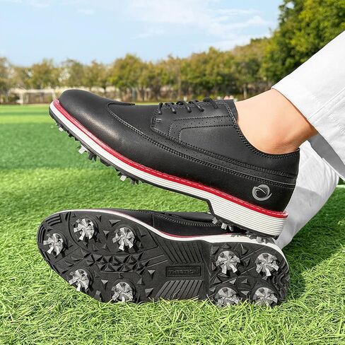 أحذية الجولف الرجال يمتدحون أحذية غولف كلاسيكية من الذك in Kuwait