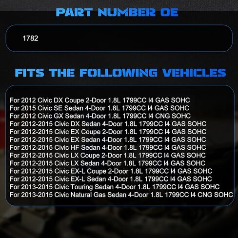 1782 A/C Compressor Clutch Kit Fits for 2012-2015 Civic 1.8L, Air Conditioning Compressor, Aftermarket Automotive Parts, Automotive Parts Replacement in Kuwait