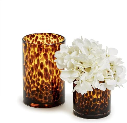 تشمل مجموعة شركتين من مزهين شمعة سلحفاة 2 حجمين ، Tealight وذري ، زجاج ، 4 و 5 بوصات ، 54907 in Saudi Arabia