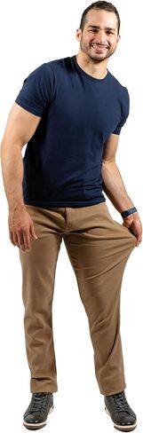 The Perfect Jean TPJ Mens Slim Fit Denkhaki Pants in Saudi Arabia