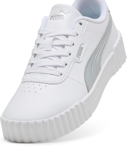 PUMA Women's Carina 2.0 Sneaker, Textile White-Prairie Tan, 10.5 in Saudi Arabia