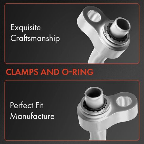A-Premium A/C Discharge Line Hose Assembly Compatible with Chevrolet, GMC Models, Express 1500/2500/3500/4500, Savana 1500/2500/3500/4500, Compressor to Condenser in Saudi Arabia