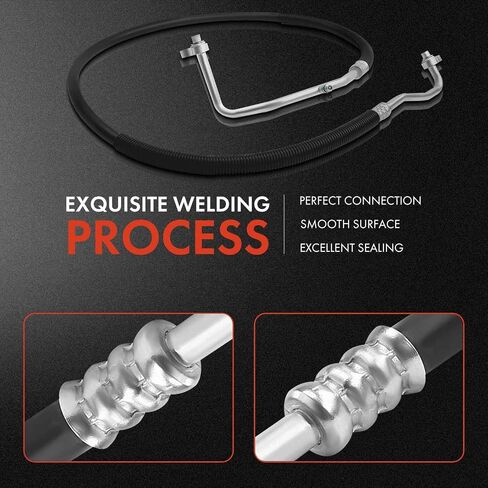 A-Premium A/C Discharge Line Hose Assembly Compatible with Chevrolet, GMC Models, Express 1500/2500/3500/4500, Savana 1500/2500/3500/4500, Compressor to Condenser in Saudi Arabia