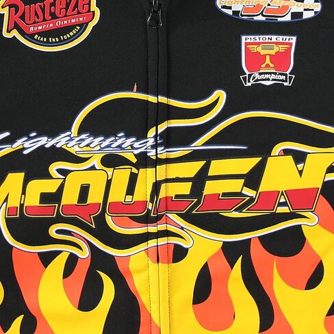 سيارات ديزني Lightning McQueen Boys Fleece zip up hoodie للأطفال الكبار in Saudi Arabia