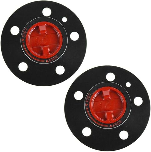 مجموعة محور القفل اليدوي مجموعة من 2 4WD 27 سنًا لـ Ford for Bronco II 1990 for Explorer 1991-1994 for Ranger 1990-1997 ، for Mazda for Navajo 1991-1994 for B3000 1994-1997 752969725 in Saudi Arabia