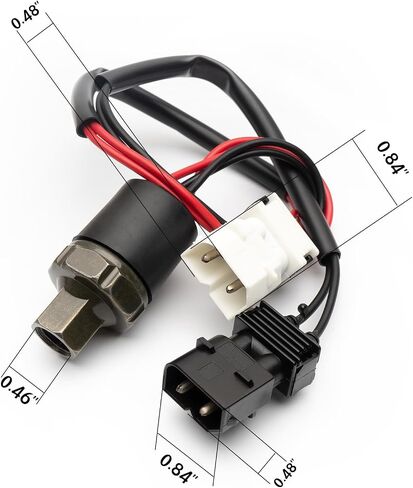 64531390070 ، مستشعر ضغط المبردات AC متوافق مع BMW ، 1989-1995 525i 2.5L ، 1994-1995 530i 3.0L ، 1989-1993 535i 3.5L ، 1994-1995 540i ، 1987-1992 735i ، 1988-1992 735il ، 1993-1995 740i ، 740il ، 750il ، M5. in Saudi Arabia